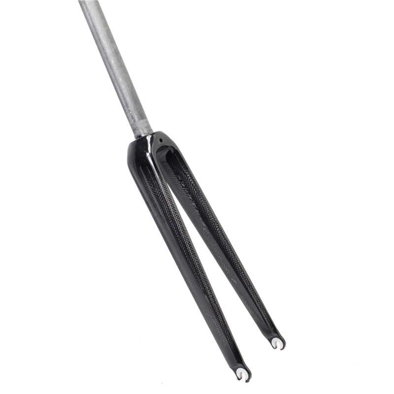 1-1/8 in Carbon Fiber Bicycle Rigid Fork 700*28C Gravel Road Bike Fork C Brake