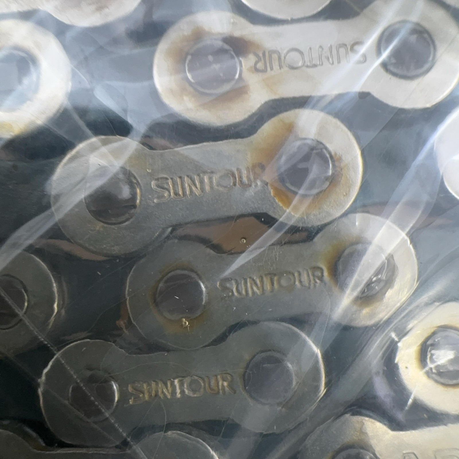 Vintage Suntour AP II Bicycle Chain CH-AP11 116 Links Japan NOS 90s MTB