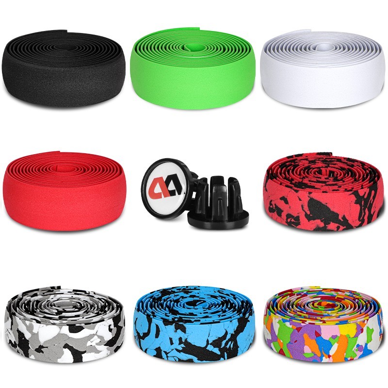2pcs Bike Handlebar Tape Road Bicycle Cycling Non-slip Handle Wrap Outdoor Sport