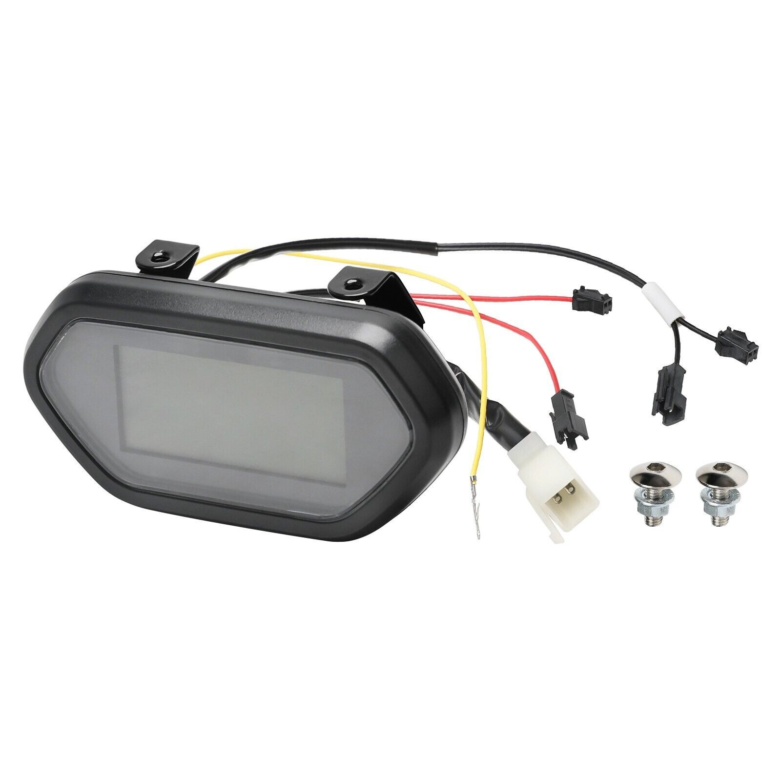 48V 60V 72V Scooter Ebike LCD Display Speedometer, Sensorless/Phase Wire Meter