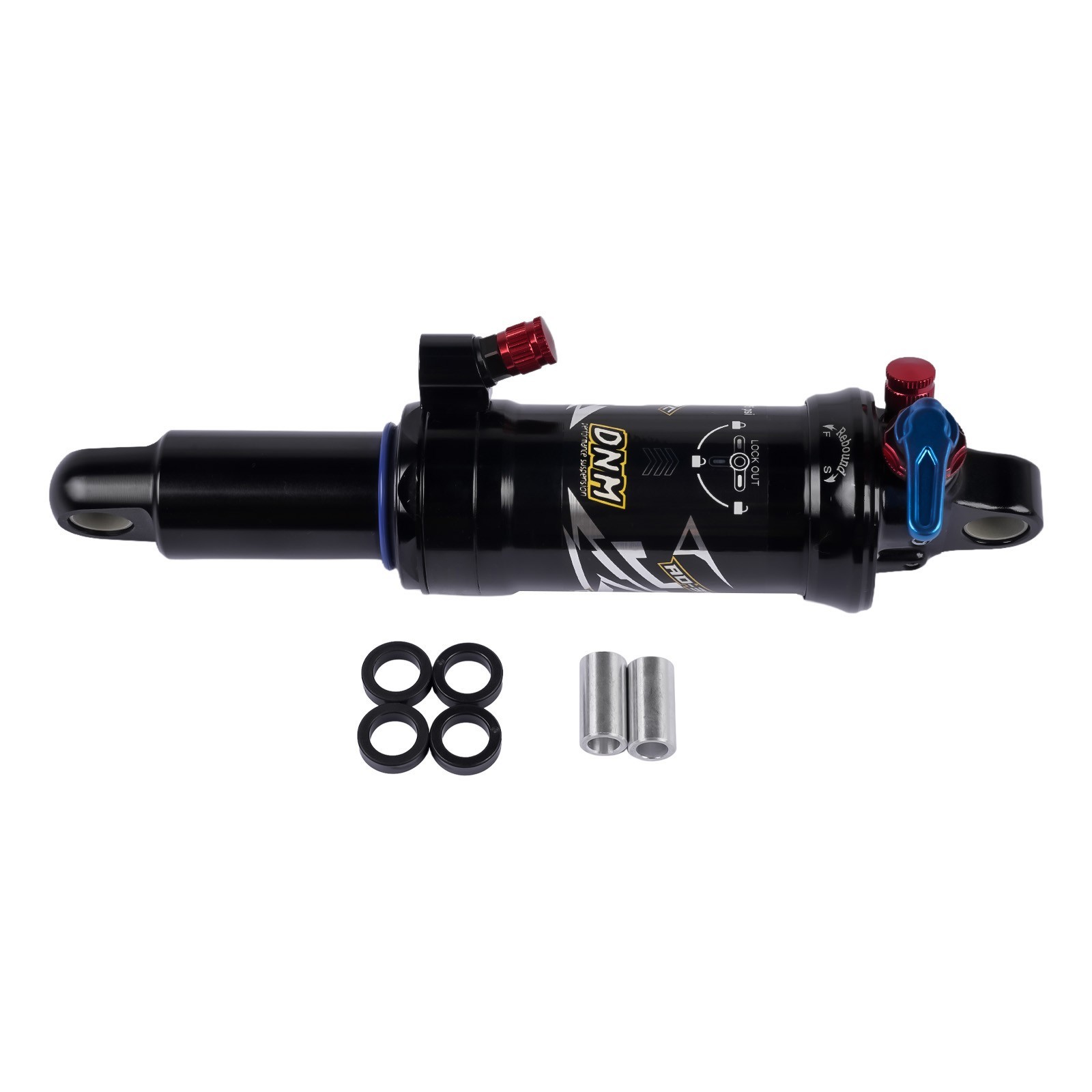 Mountain Bike Air Rear Shock Absorber 165/190/200mm AOY39RC Lockout for MTB/CITY