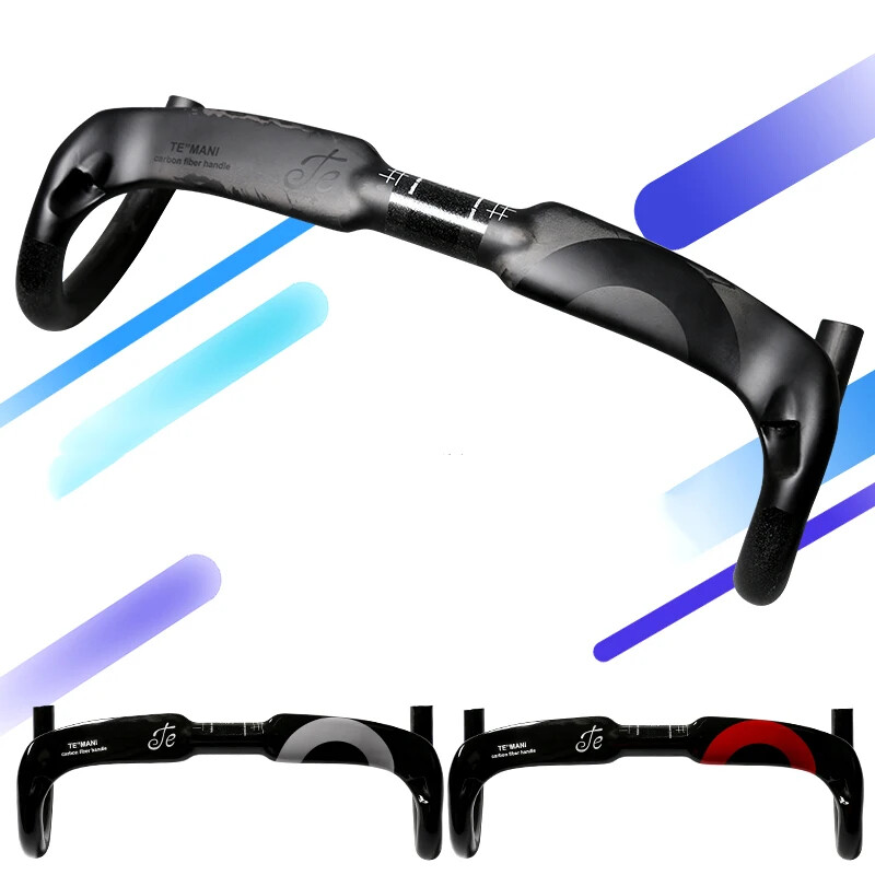 Road Bike UD Full Carbon Fibre Handlebar Bicycle Drop Bar 31.8*400/420/440mm