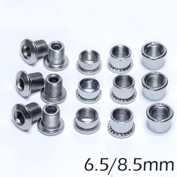 MTB Road Bike Chainring Screws Bolts Single Double Triple Speeds Stainless Steel