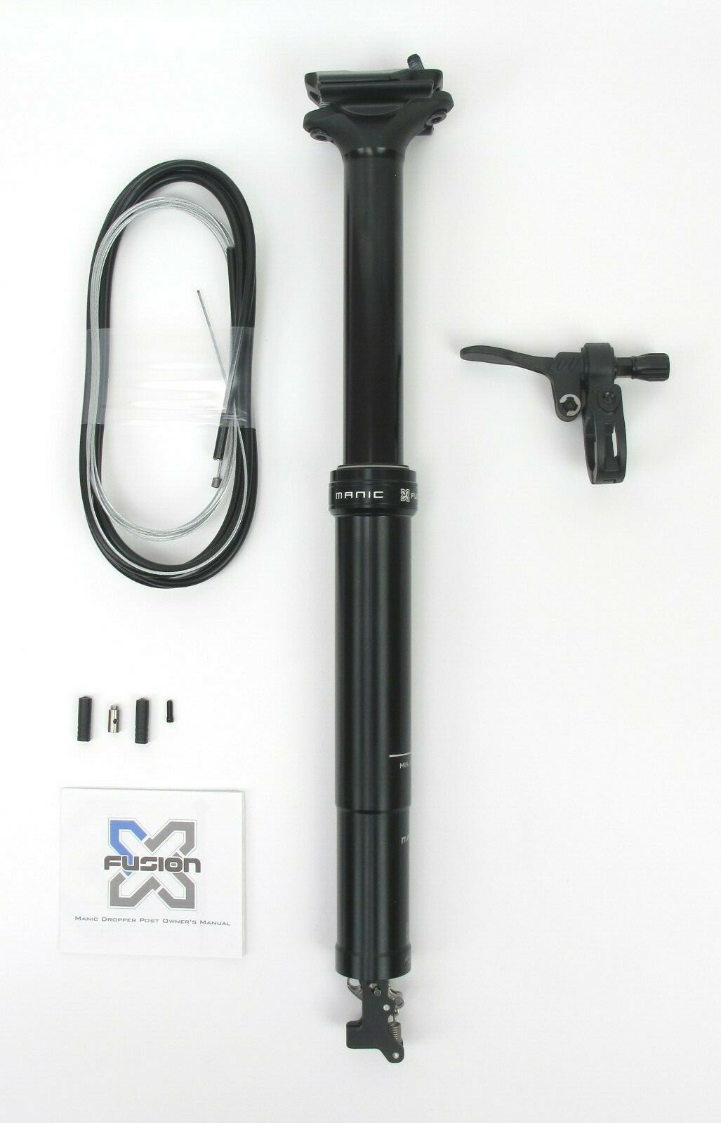 X-Fusion Manic Dropper Seatpost 31.6 125mm w/ Remote Internal $200 MSRP