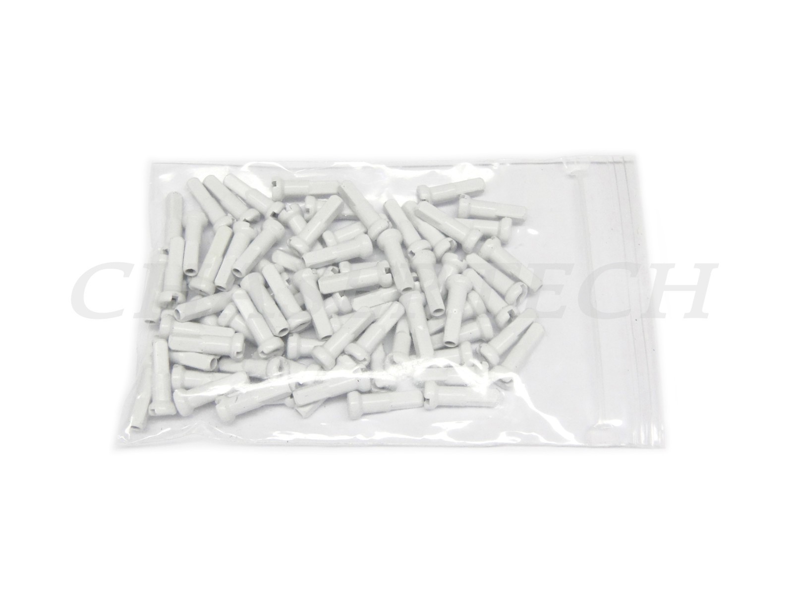 MTB Road BMX Bike 7075 Alloy Spoke Nipples 2.0mm 14G 5/8″ 100 Pcs White