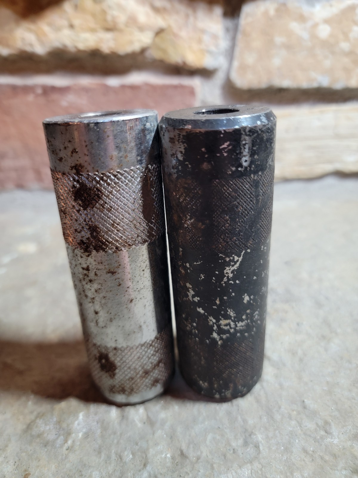 DK BMX Peg Bundy Pegs Used Mid School 14mm Old School