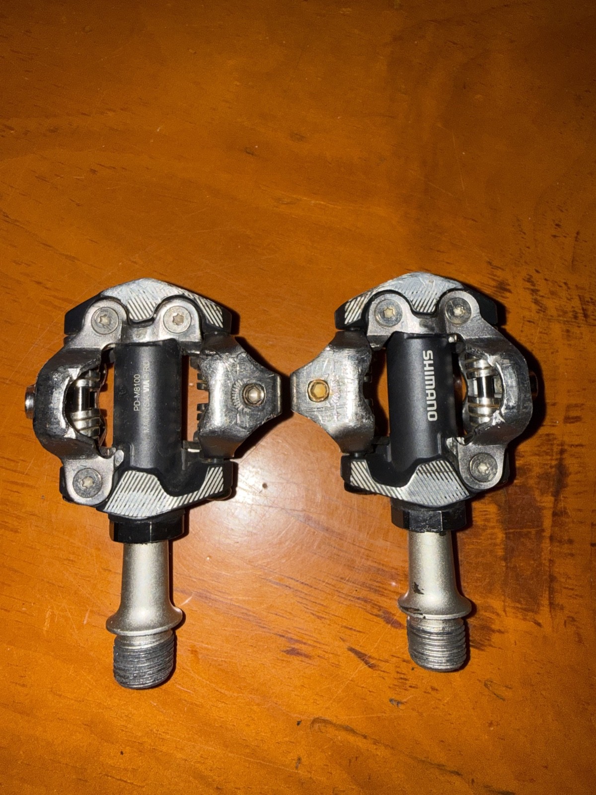 Shimano Deore XT PD-M8100 SPD XC MTB Mountain Bike Clipless Pedals PARTS ONLY
