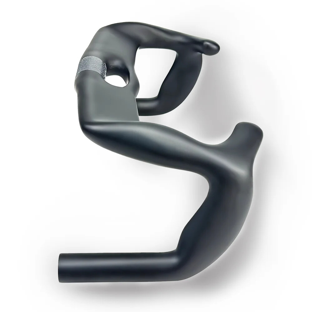 BALUGOE Carbon Fiber Track Cycling Handlebar TT Bike Handle Bar 31.8mm UCI