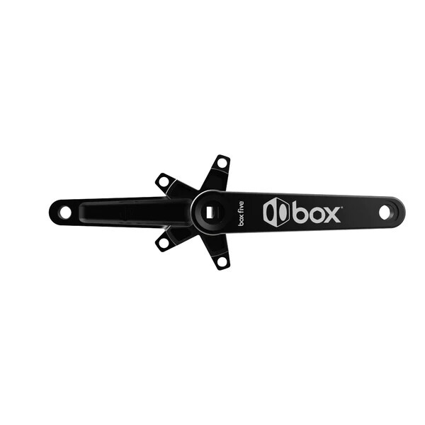 BOX FIVE JIS SQUARE TAPER 5 Bolt 110 BCD CRANK SET / ARMS 135mm BLACK