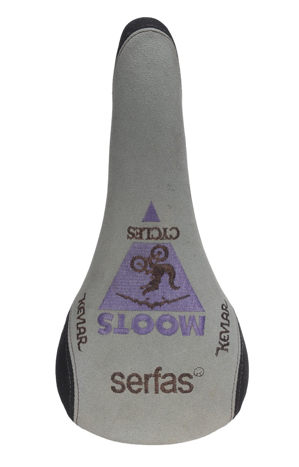 Moots Branded Road Mtn Bike Saddle 126mm 7 x 7mm Ti Rail Vintage Cycling Serfas