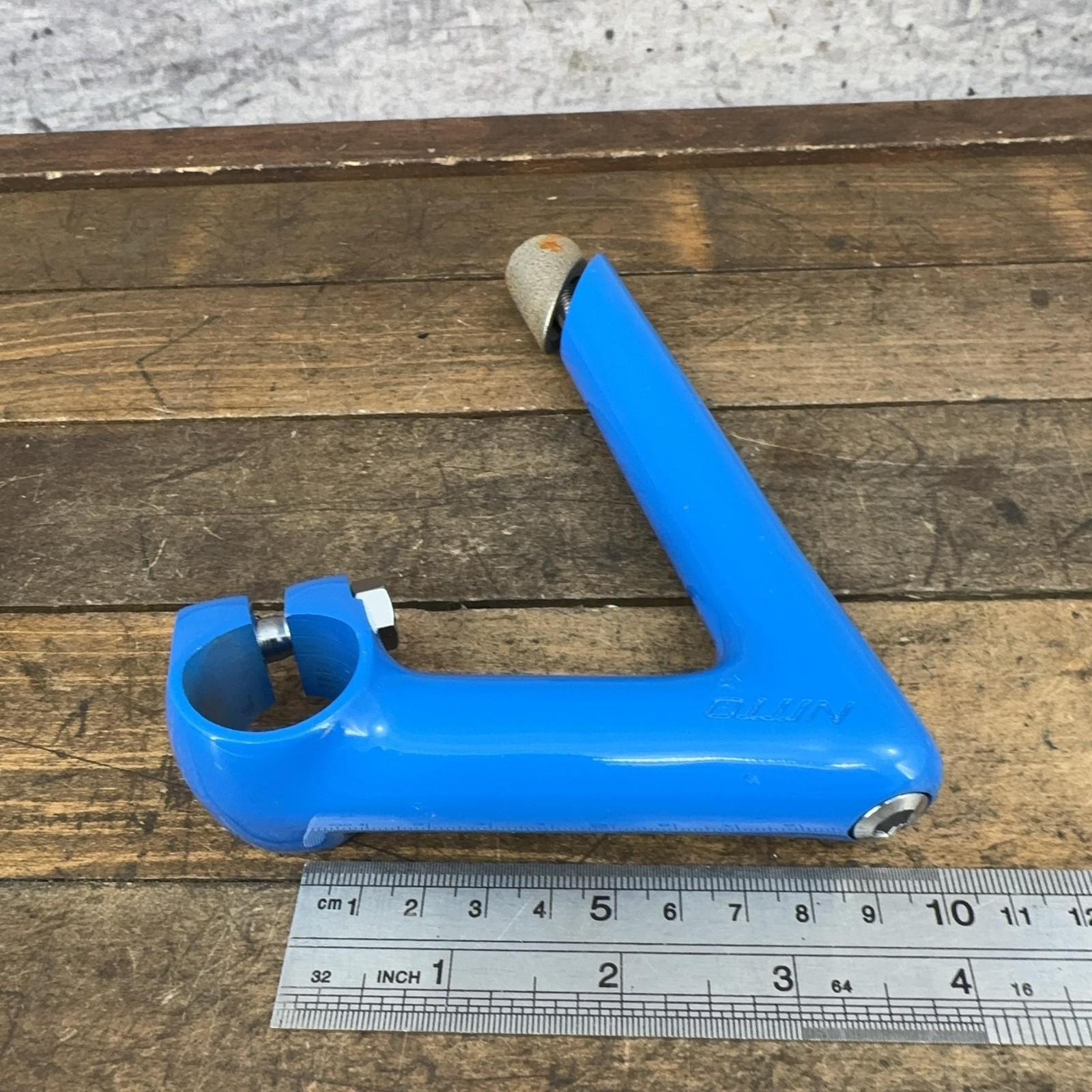 Vintage Nitto Blue Quill Stem 22.2 Quill 26 Mm Clamp 90mm NOS Alloy Japan 80s