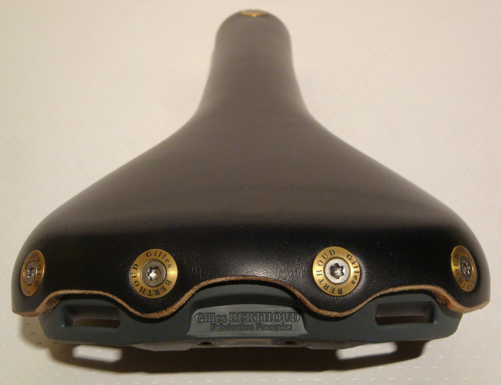 NEW GILLES BERTHOUD SADDLE SEAT ASPIN BLACK MADE IN FRANCE IDEALE BROOKS