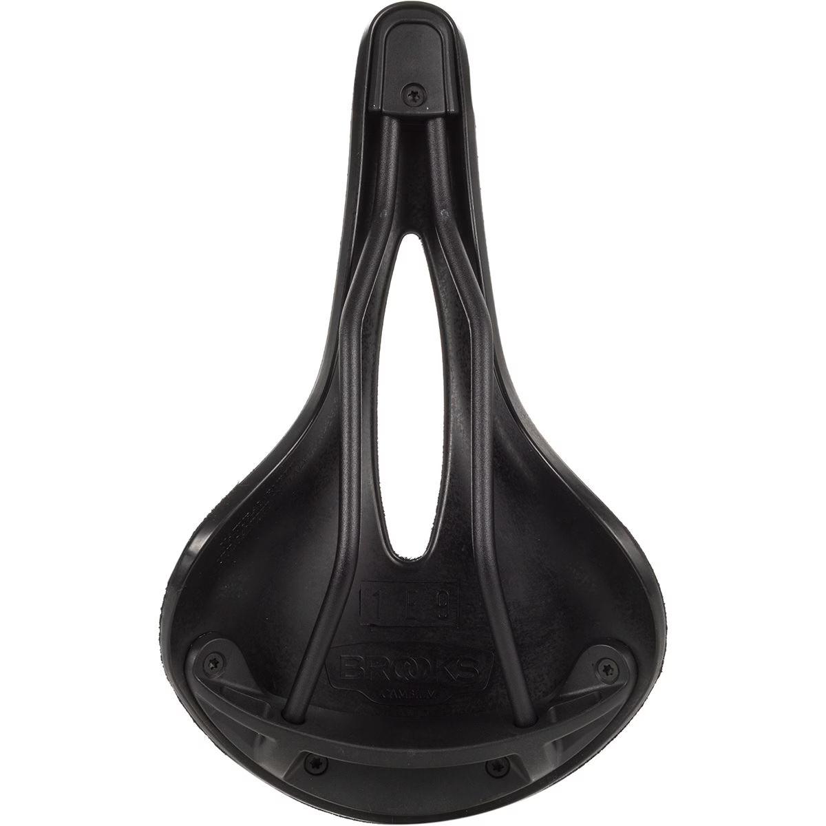 Brooks England C17 Carved All Weather Saddle Black, 162mm