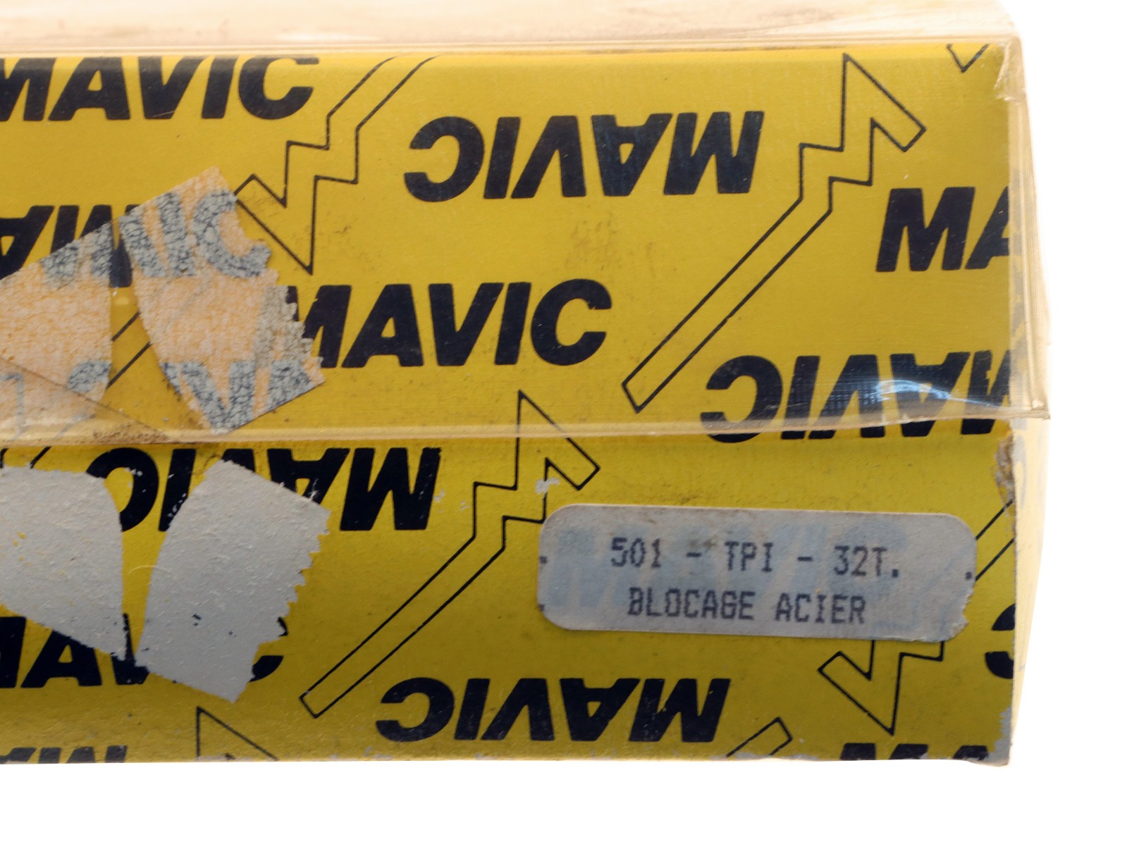 Mavic 501 Hubset Pair 32h English Freewheel Quick Release 130mm Silver NOS NIB