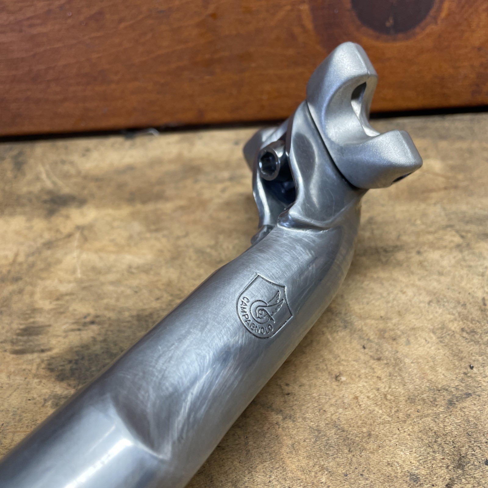 Vintage CAMPAGNOLO C-Record Aero Seatpost 26.8mm x 200mm Engraved Logo ITALY!