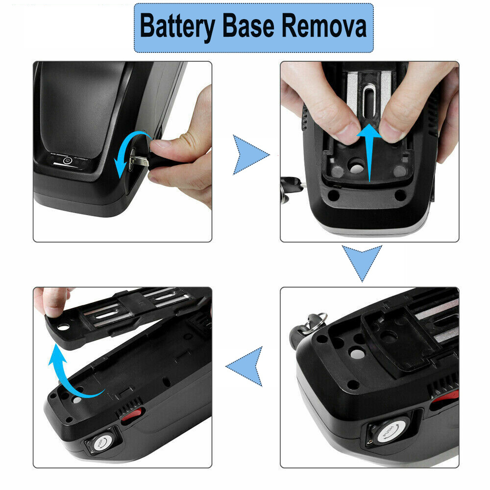 48V Ebike Battery 20Ah 30Ah 15Ah Hailong 0W-1500W Electric Bike Lithium Battery