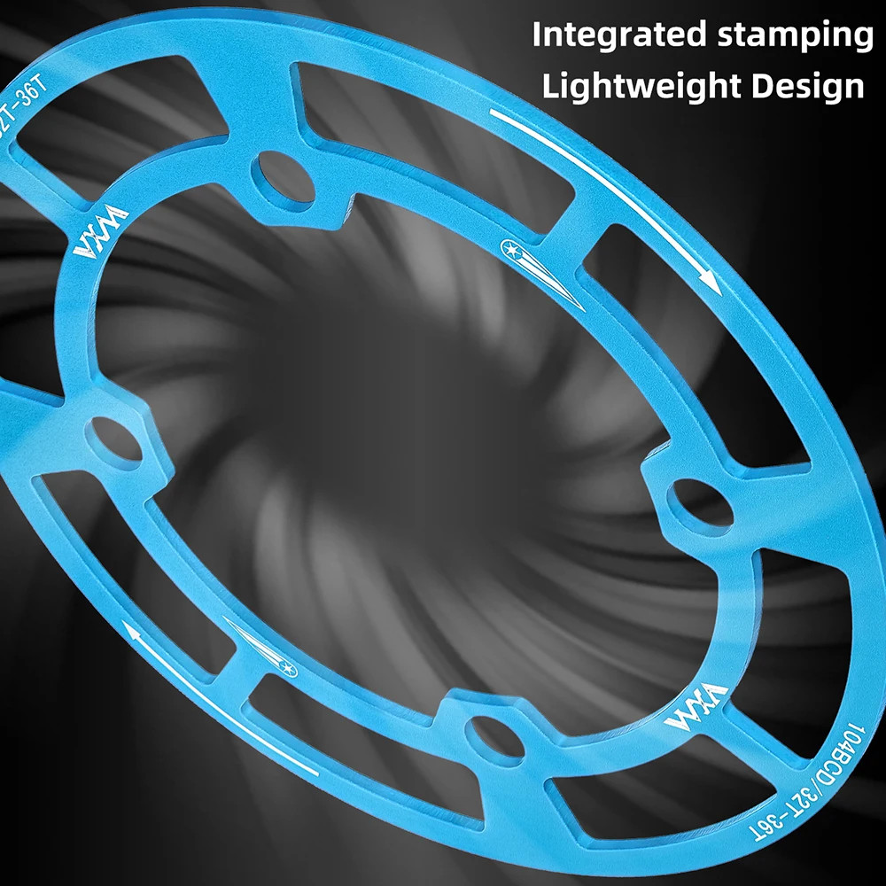 104BCD Bike Chainring Guard 32-42T Aluminum MTB Chainwheel Protector Cover