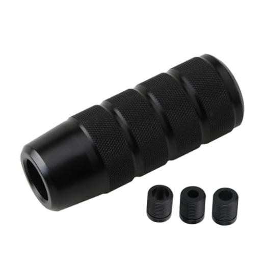 Osilly 95mm/3.74″ Car Shifter Knob, Aluminum Weighted Automotive Gear Black
