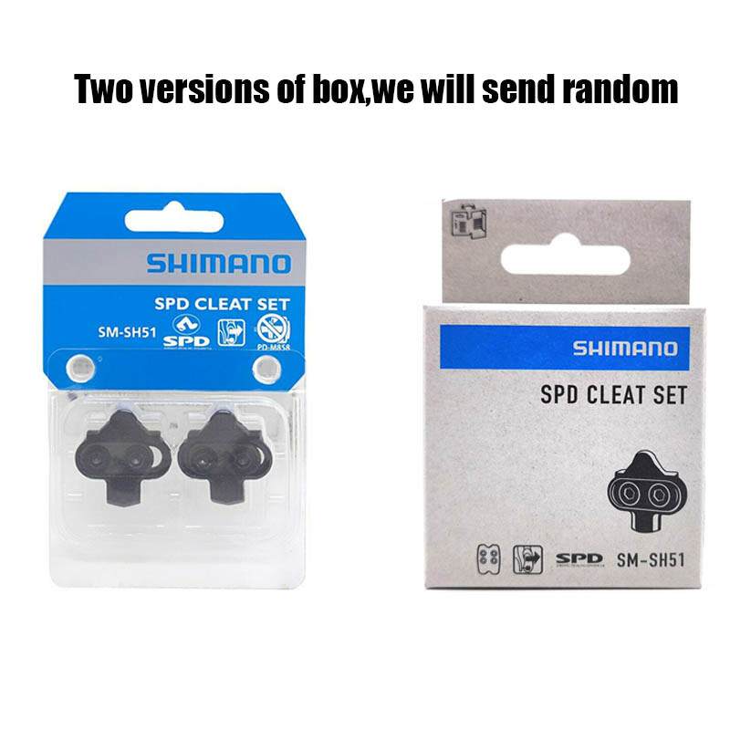 Shimano SPD SM SH51 SH56 Pedals Cleat Set MTB Bike Bicycle Cycling Cleat