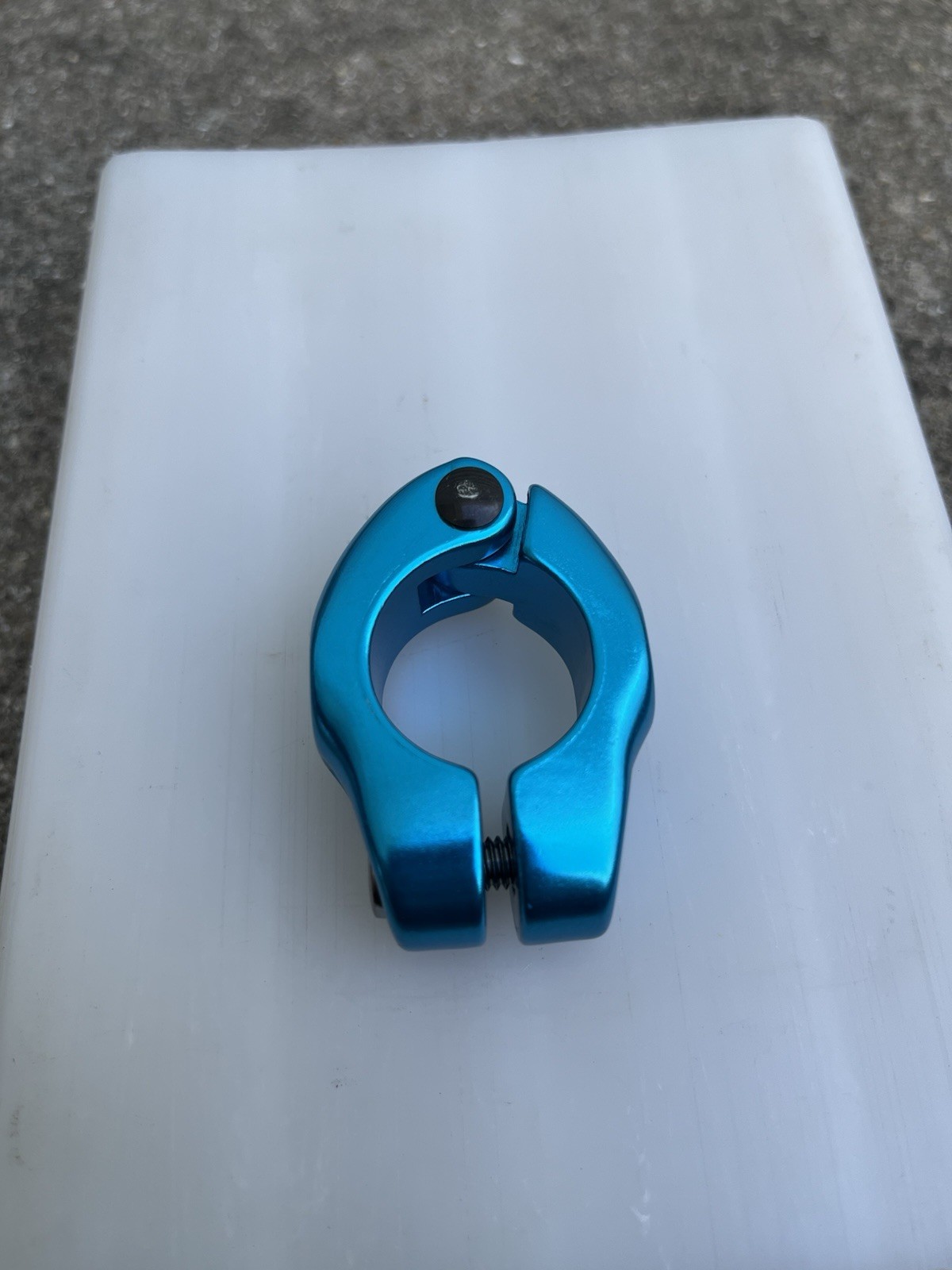 DIA-COMPE MX 1500 HINGED SEAT POST CLAMP 25.4mm (1″) Teal New Bmx