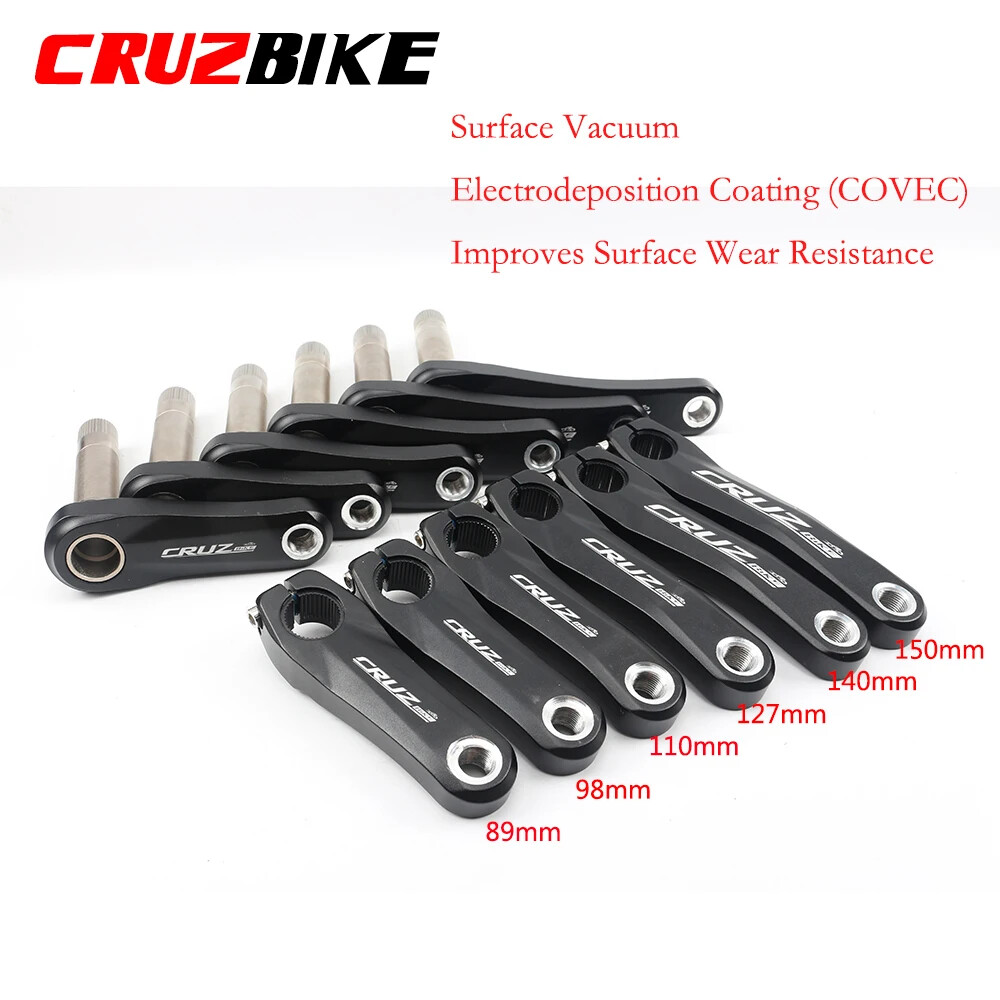Bike 89/98/110/127/140/150mm MTB Child Bike Crank Kids Folding Bicycle Cranksets