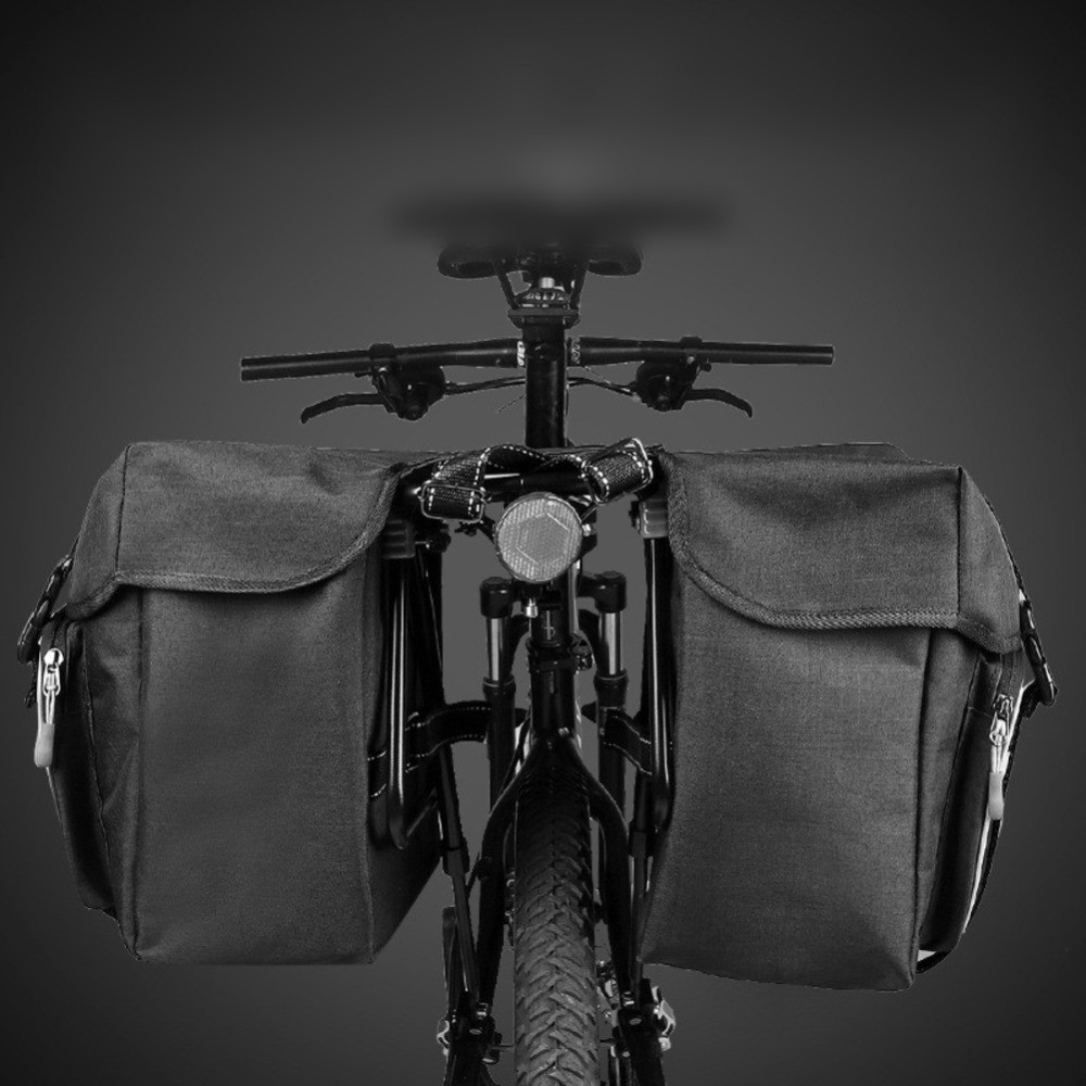 For For Ebike And Bicycle With Secure Attachment Straps Reflective Saddle Bags