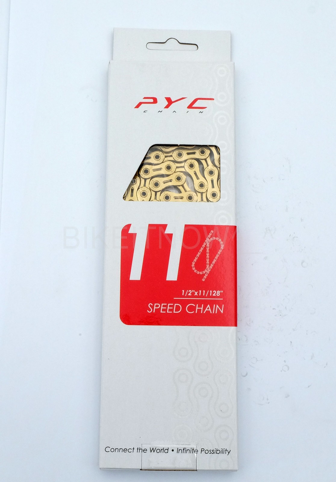 PYC 11 Speed Bike Chain 116L (Ti Gold) X11SL Compatible fit Shimano/Sram