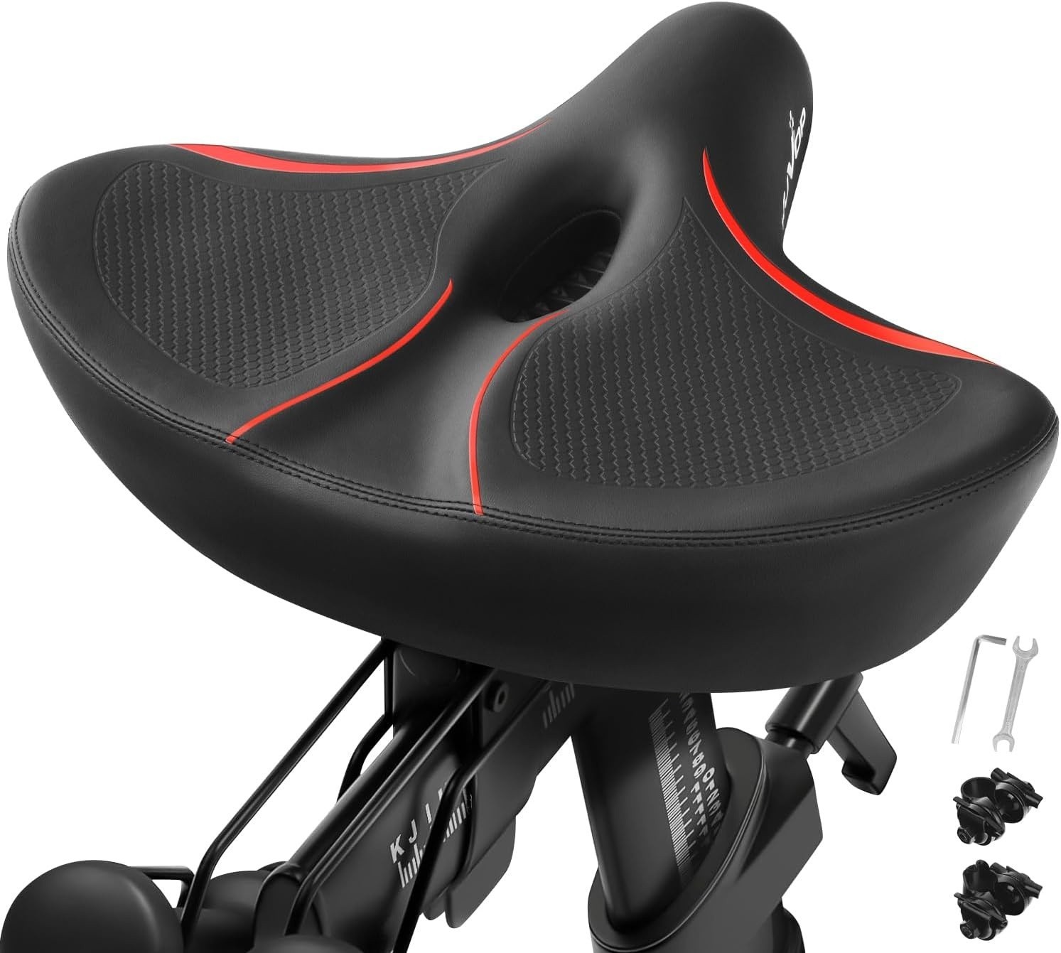 Oversized Bike Seat Compatible with Peloton – Comfort Bicycle Seat Replacement