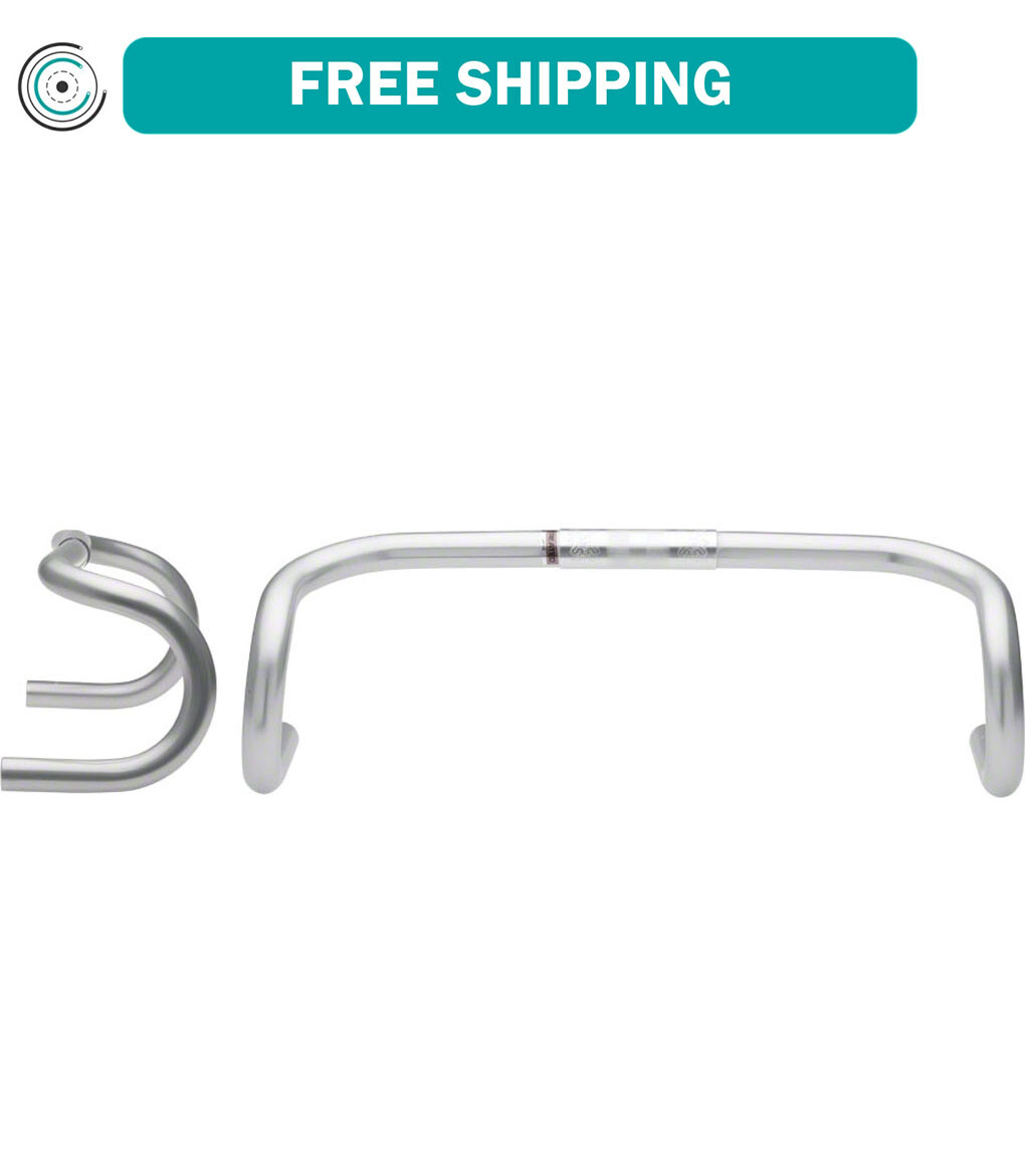 Nitto Noodle 177 Drop Handlebar 26mm 48cm Weight 385 Silver Aluminum Road