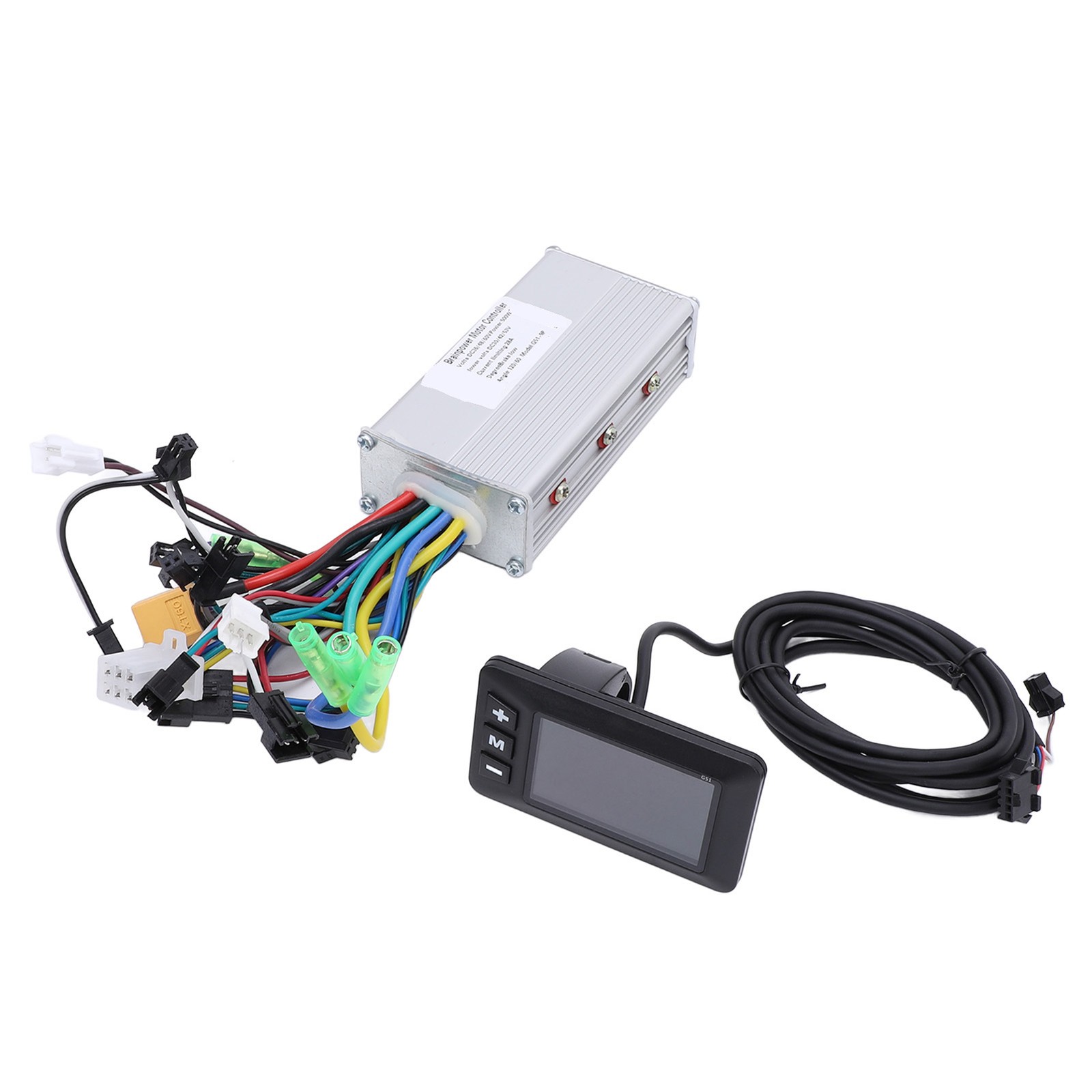 36V 48V 60V 500W 28A Sine Wave 3 Mode 5530 Brushless Controller G51 LCD Dis CDJK