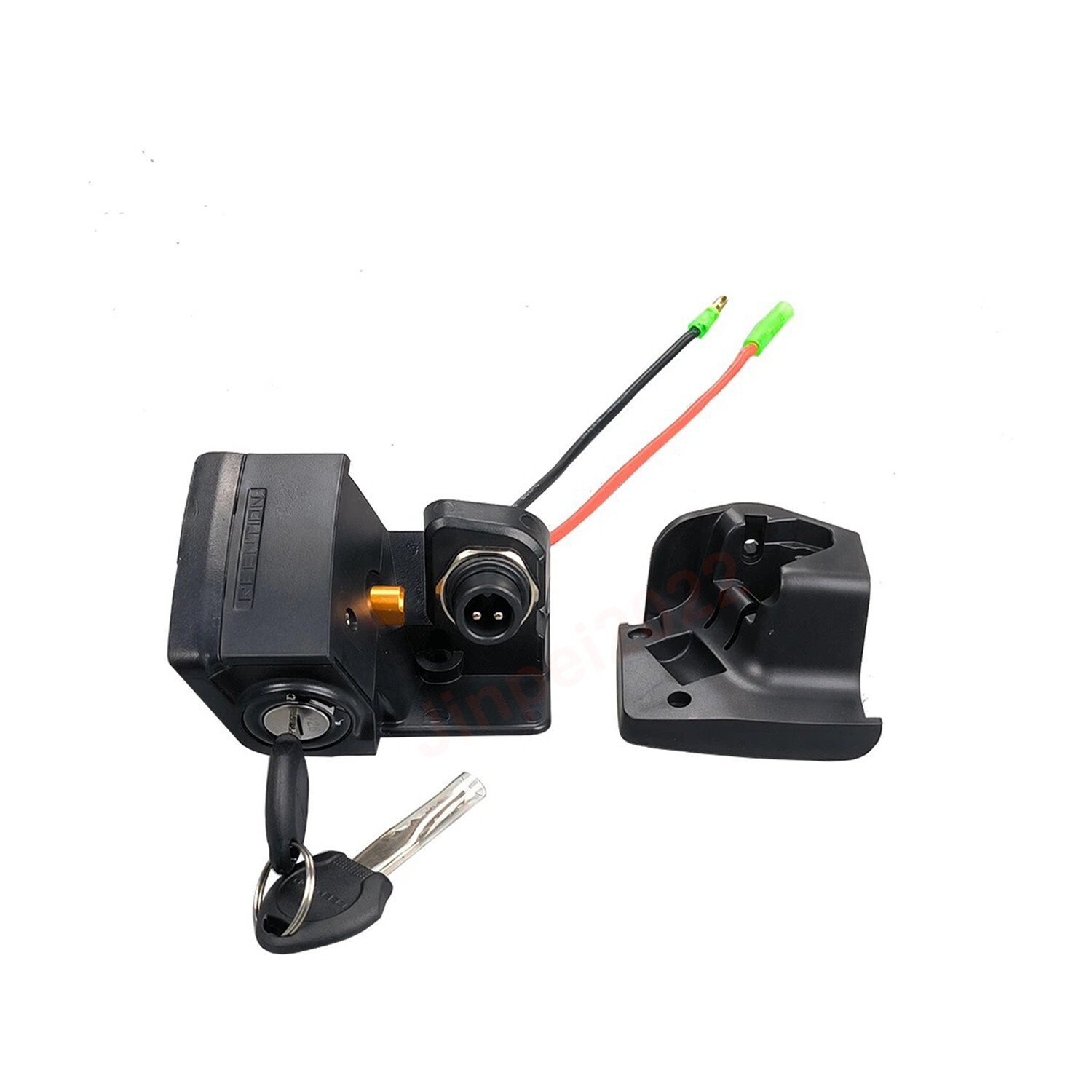 Reention Dorado Battery Mounting Base Holder with Top & Bottom Bracket Lock Keys