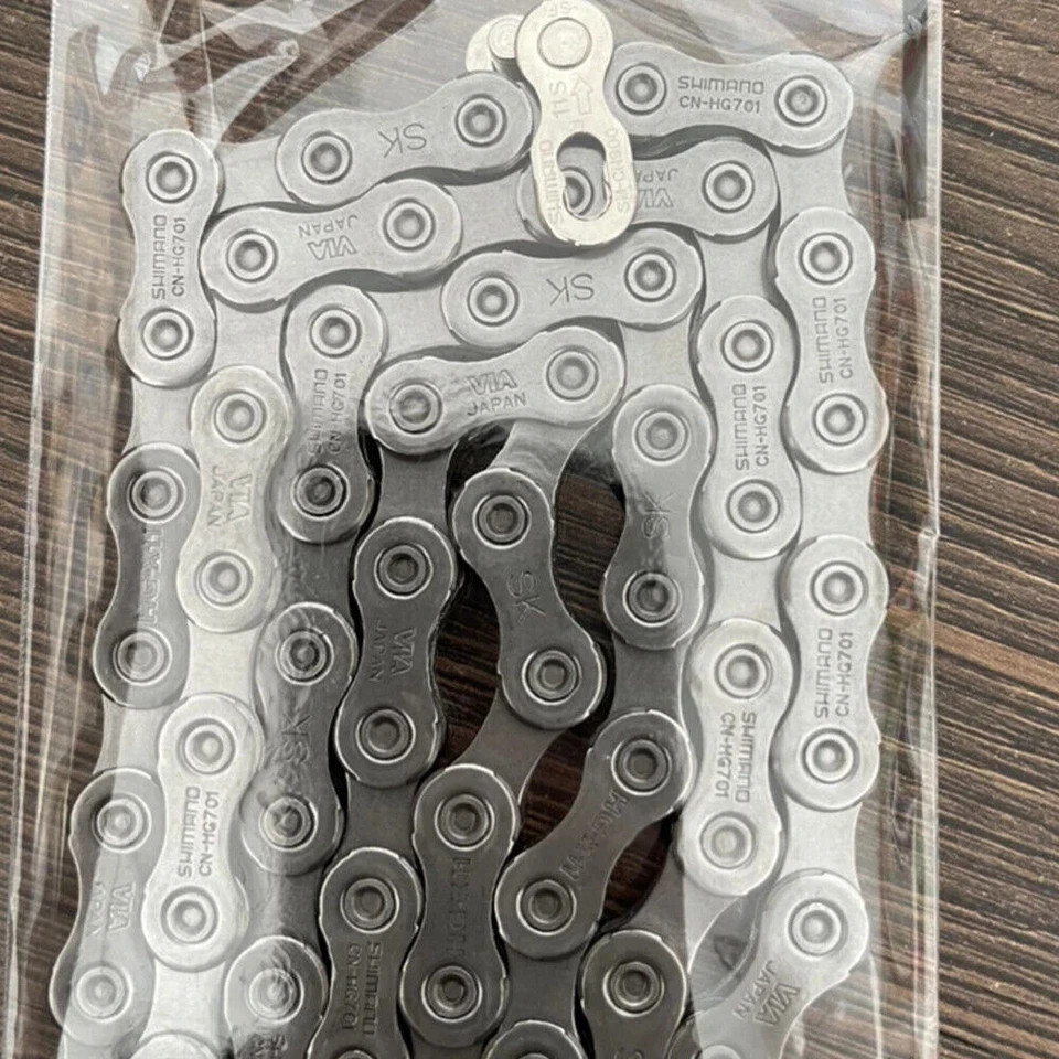 Shimano HG701 11-Speed Chain Ultegra / Deore XT – 116 Links for Road & MTB E-Bik