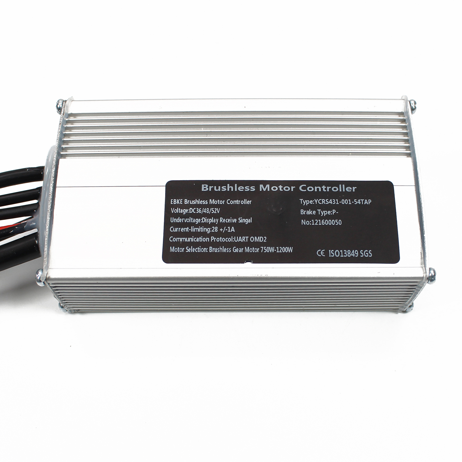 E-bike Controller 36V 48V 52V 28A 750W 1000W Sine Wave with LCD Display Handle
