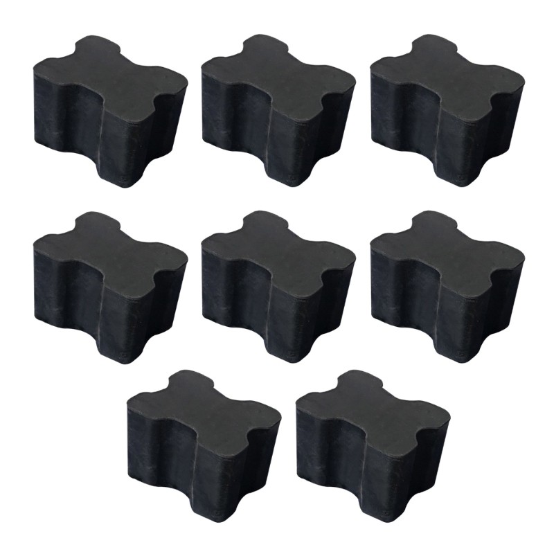 Rubber Front Coil Spring Boosters Kit, Rubber Coil Spacers for 1″ to 1.5″ Spring
