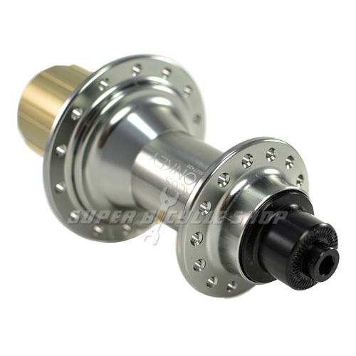 Circus Monkey HRW Road Hubs,24 Hole ,1 Pair, Dark Silver