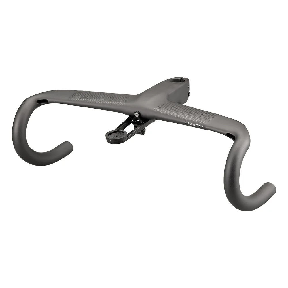 Carbon Fiber Gravel Road Bike Integrated Cockpit OD2 Handlebar -10° for 31.8mm