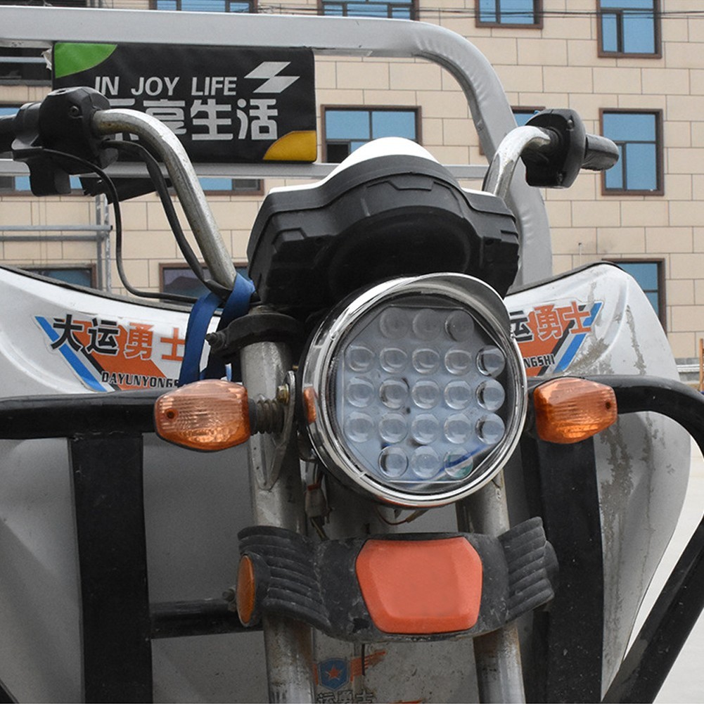 Headlight Electric Tricycle 12V-80V Aluminum Alloy Assembly LED Spotlight