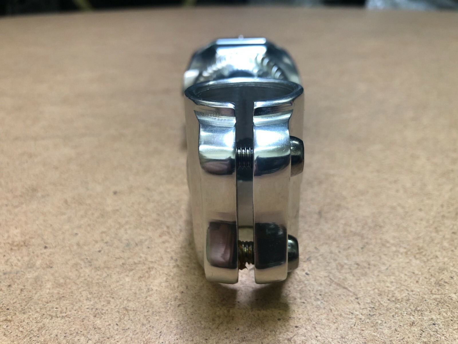New Kalloy Bicycle Ahead Stem 1-1/8″ (28.6mm) 15 Deg Rise Bore 25.4 Silver