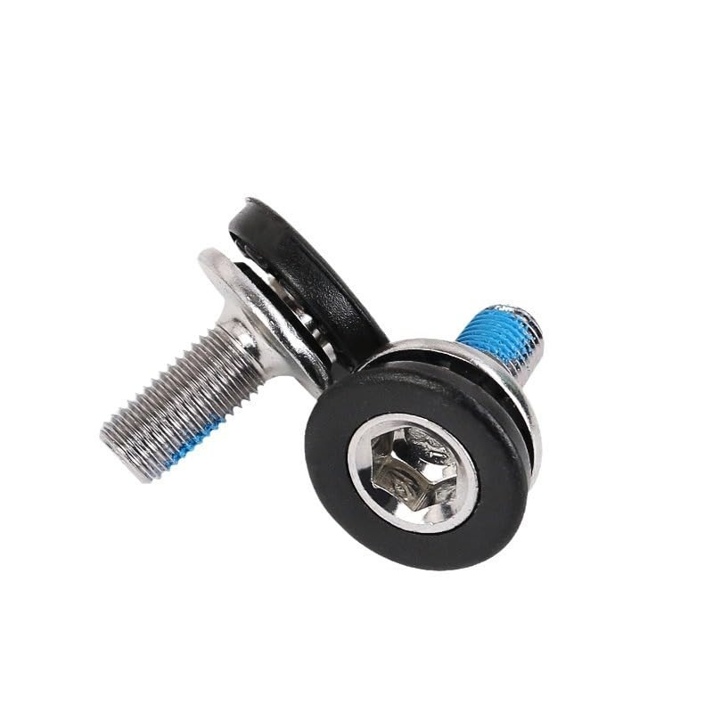 2PCS Bike 8Mm Hex Crank Arm Fixing Bolts Screws with Caps – Capless Bottom