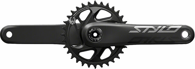 TruVativ STYLO Carbon Eagle Fat Bike Crankset – 175mm, 12-Speed, 30t, Direct Mou