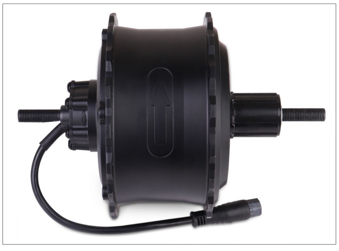 48V 750W Brushless Gear Rear Wheel Drive Hub Motor Fat E-bike for 175 mm 190mm