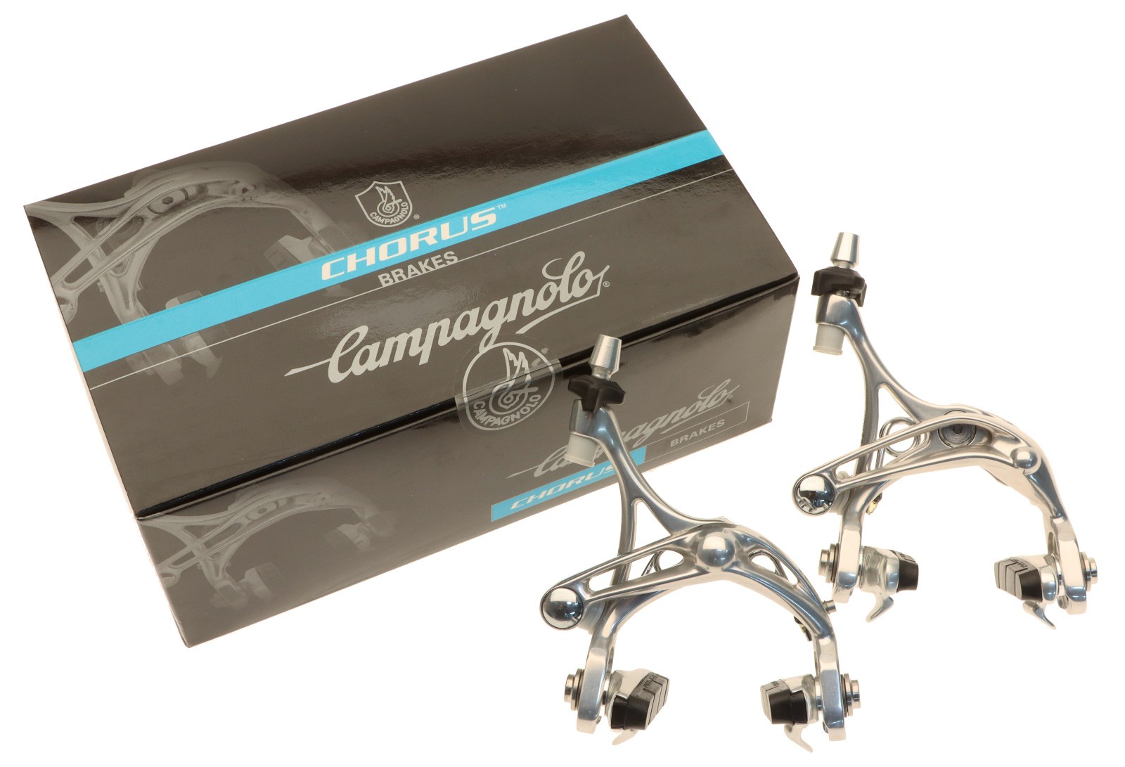 Campagnolo Chorus Skeleton Brake Calipers Pair 2007 BR7-CHD Silver NOS NEW