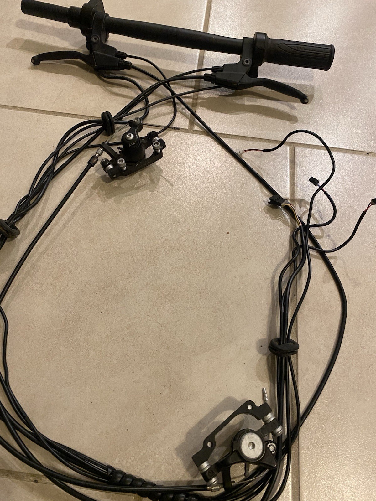 Jetson Haze OEM Replacement Handlebar Assembly W/Wiring