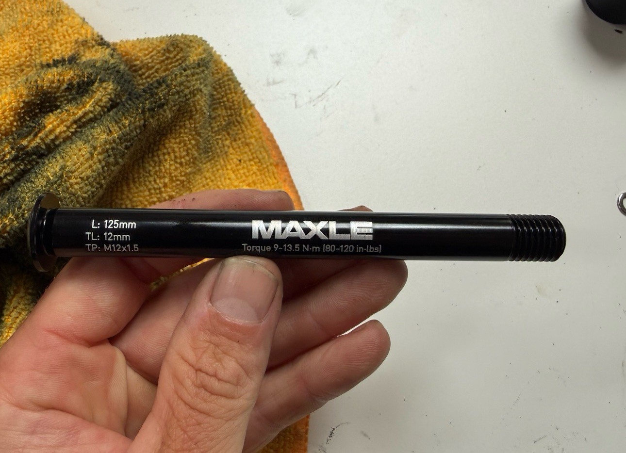 Sram Rockshox Maxle Stealth Front Road 12x200mm 125mm 12mm M12x1.5 Thru Axel