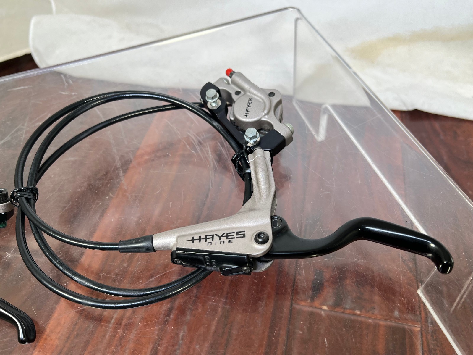 Vintage Hayes NINE Hydraulic Disc Brake Calipers & Levers Set Retro MTB