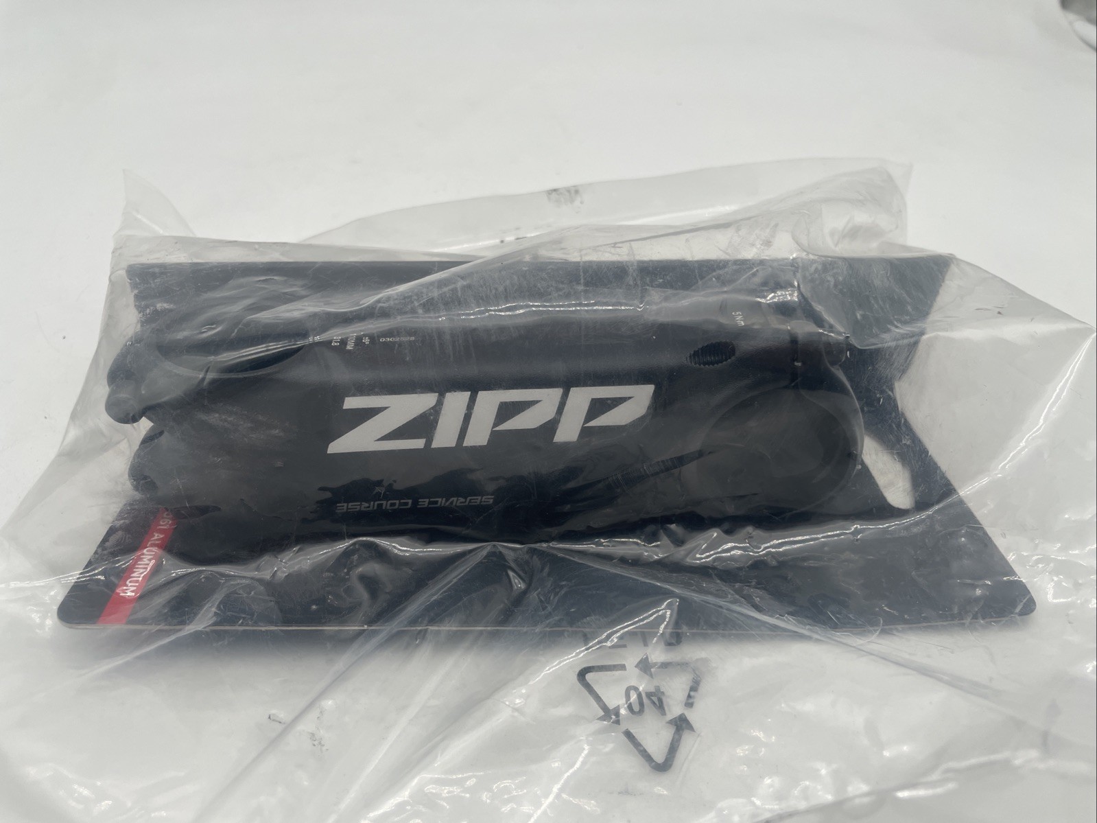 Zipp Service Course Stem 110mm 31.8 Clamp +/-6 1 1/8 in Blast Black B2 Aluminum