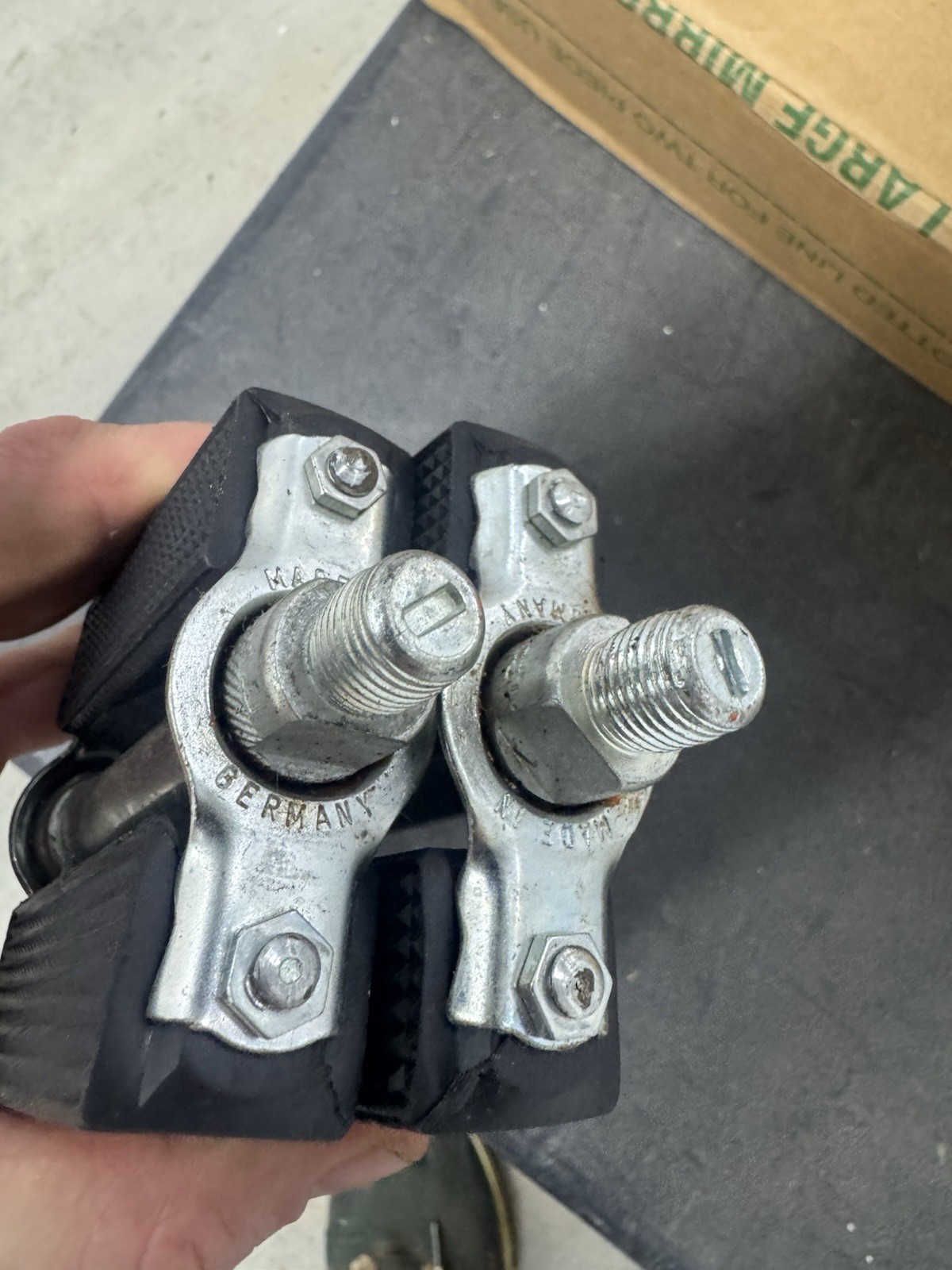 Ealry 1970’s Union U11 Pedals 1/2″ Germany Block Cruiser