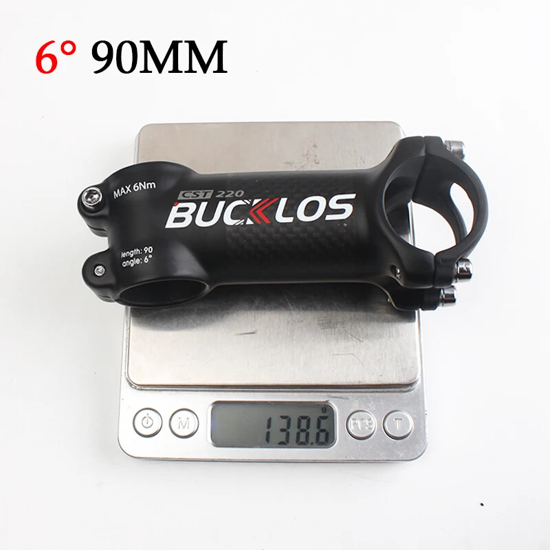 6/17 Degree Mountain Power Bike Carbon Ultralight Stem 70/80/90/100/110mm