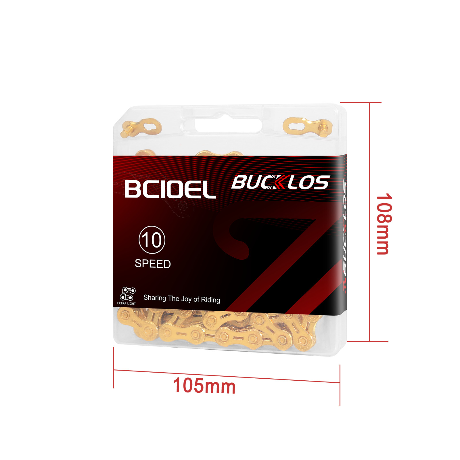 FOR KMC 8/9/10/11/12 Speed L/EL/SL Chain Stretch-Proof Quick 116/126 Links Bike​