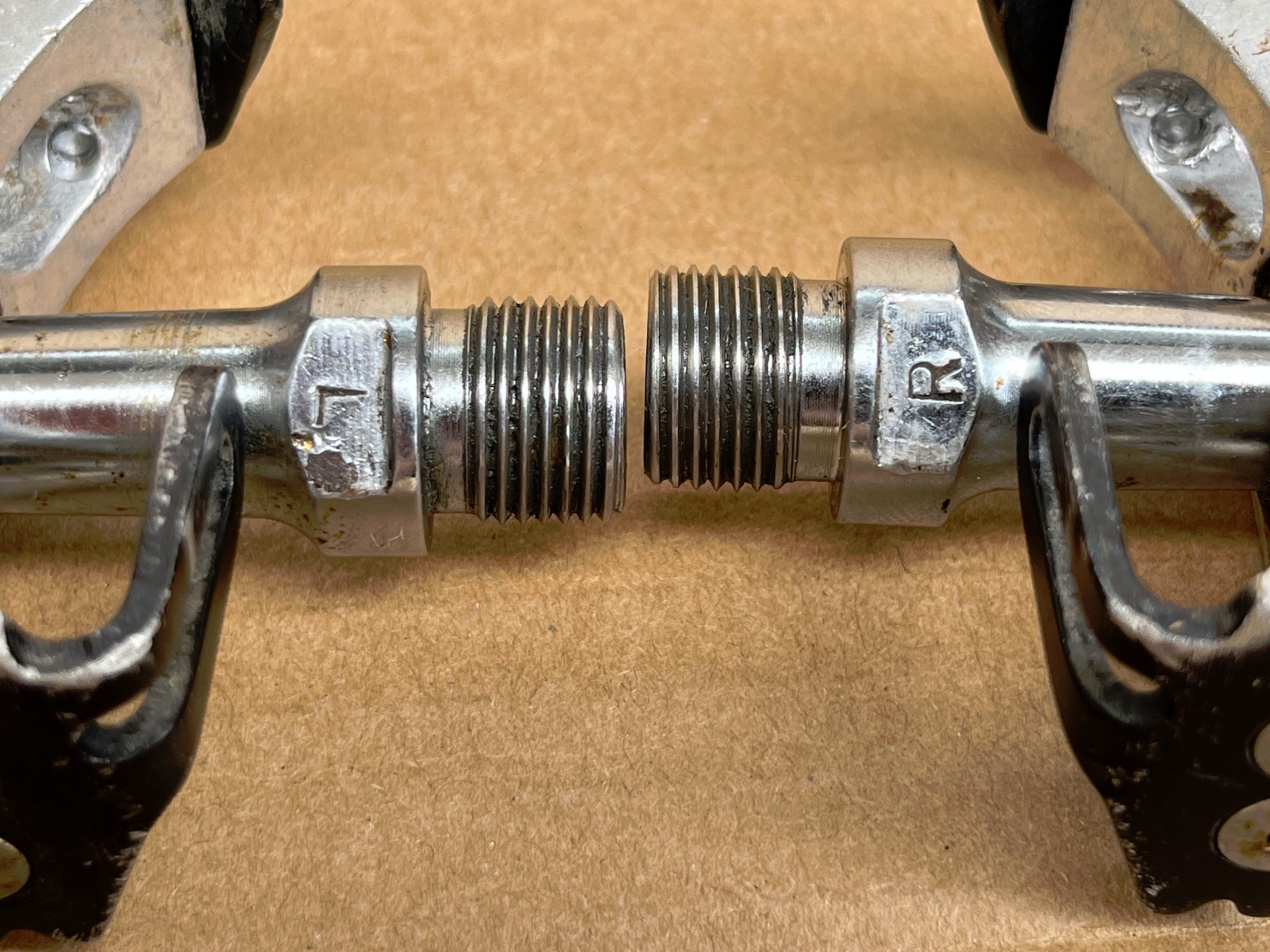Vintage Suntour XC Pro WTB Grease Guard 9/16” Mountain Bike Pedals Made In Japan